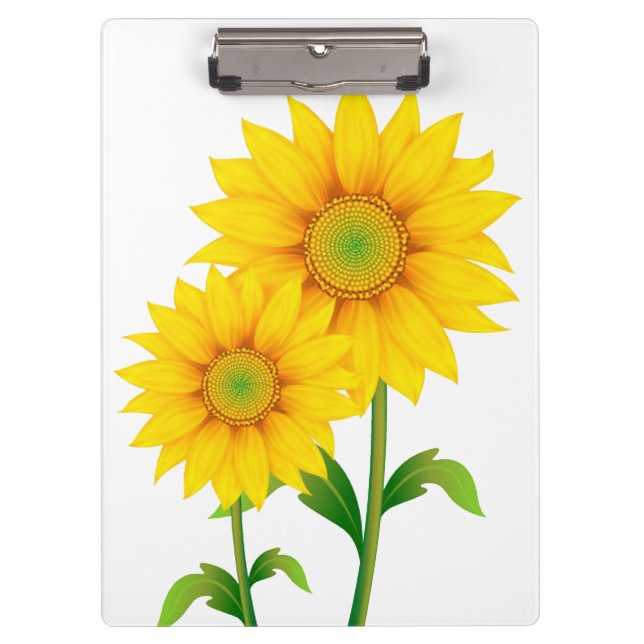 Sunflowers 2 clipboard (Front)