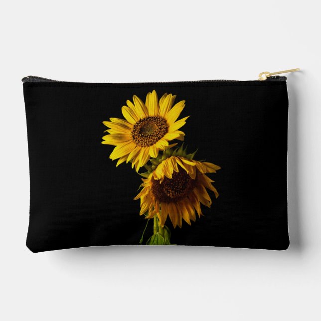 Sunflowers  accessory pouch (Back)