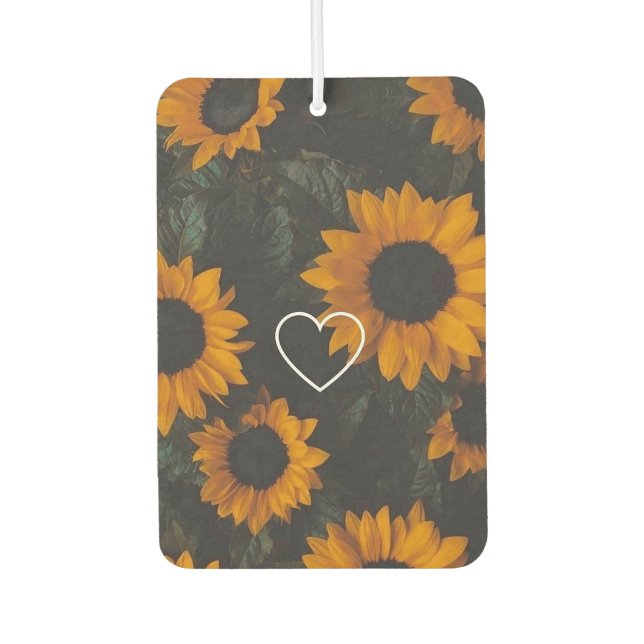 Sunflowers Air Freshener (Front)