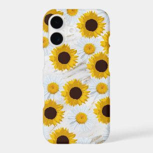 Sunflowers and daisies B Case-Mate iPhone case