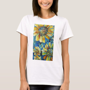 Sunflowers and Polk-a-Dots t-shirts