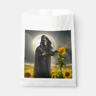 Sunflowers and the Grim Reaper Favour Bag