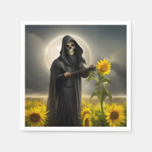 Sunflowers and the Grim Reaper