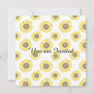 Sunflowers Baby Shower Invitation