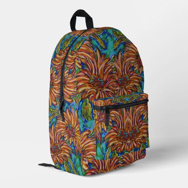 Sunflowers Back Pack (Back Corner Left)