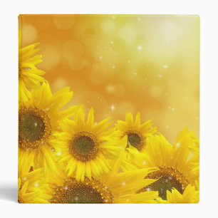 SUNFLOWERS BINDER