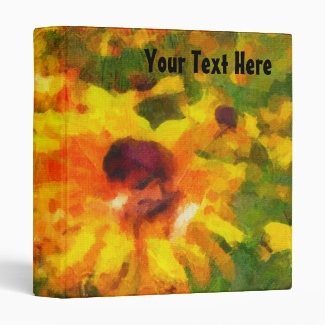 Sunflowers Binder (Front/Spine)