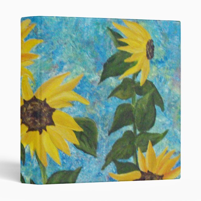 Sunflowers Binder (Front/Spine)