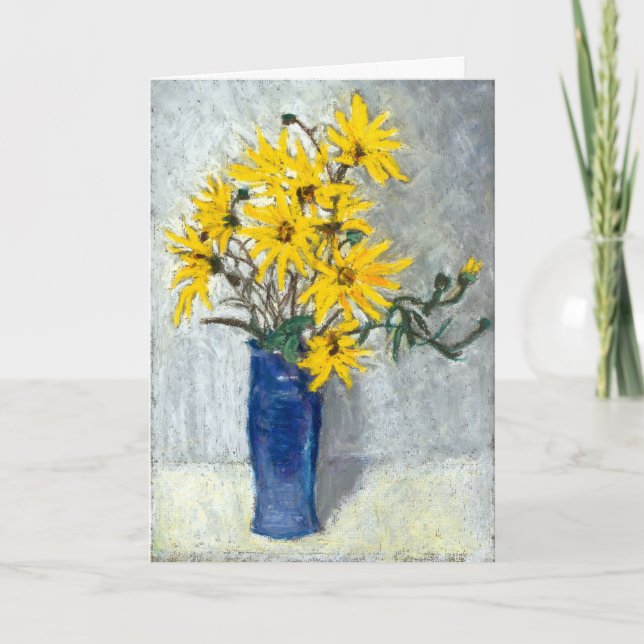 Sunflowers Birthday Card (Front)