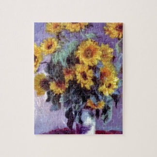 Sunflowers by Claude Monet Jigsaw Puzzle