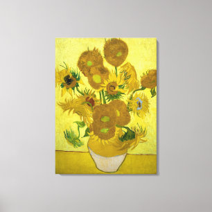 Sunflowers by Vincent Van Gogh Canvas Print