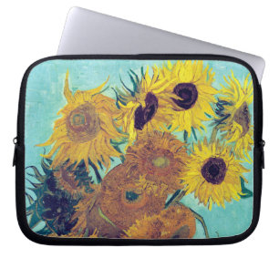 Sunflowers by Vincent Van Gogh Laptop Sleeve