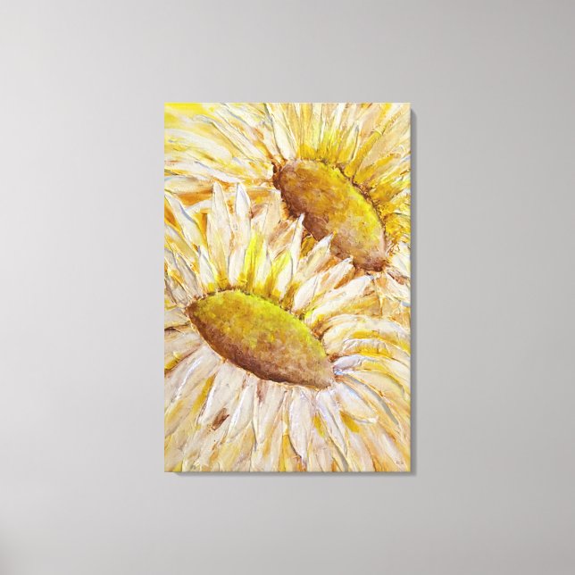 Sunflowers Canvas Print (Front)