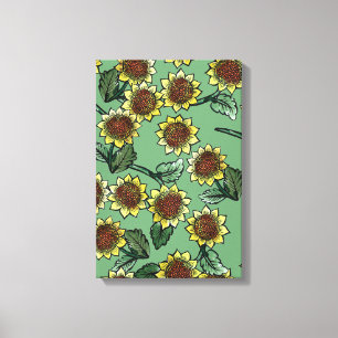 Sunflowers canvas print