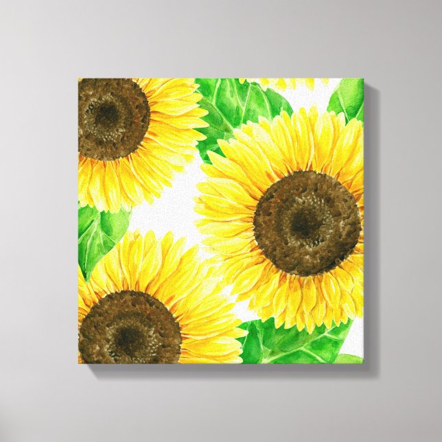 Sunflowers Canvas Print (Front)