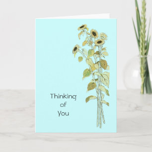 Sunflowers Card