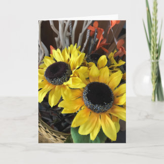 SunFlowers Card