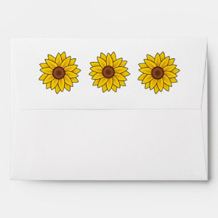 Sunflowers Card Envelope
