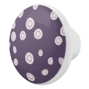 Sunflowers Ceramic Knob