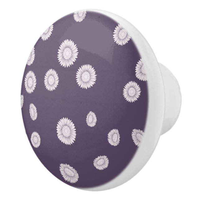 Sunflowers Ceramic Knob (Right)