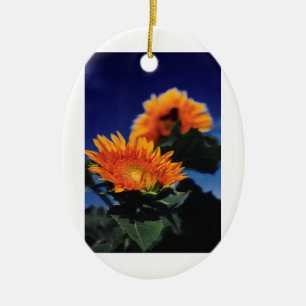 Sunflowers Ceramic Ornament