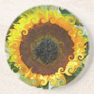SUNFLOWERS COASTER