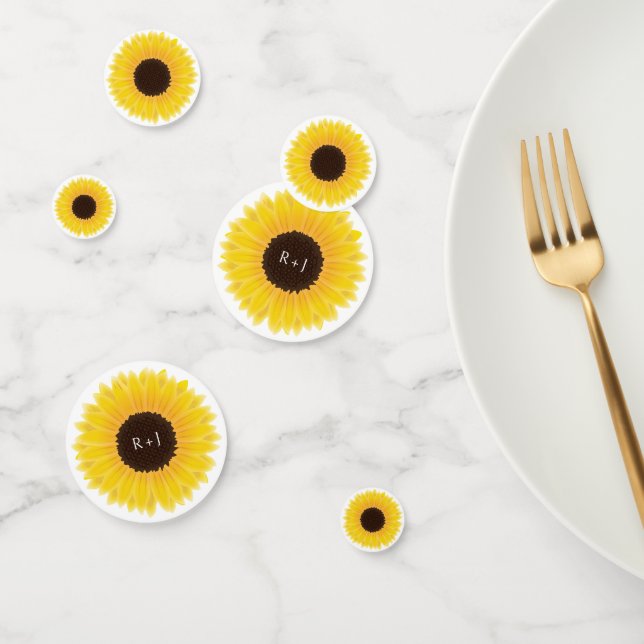 Sunflowers Confetti (Group)