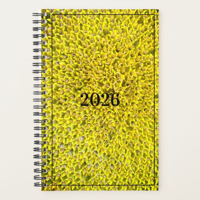 Sunflowers customizable planner (Devant)