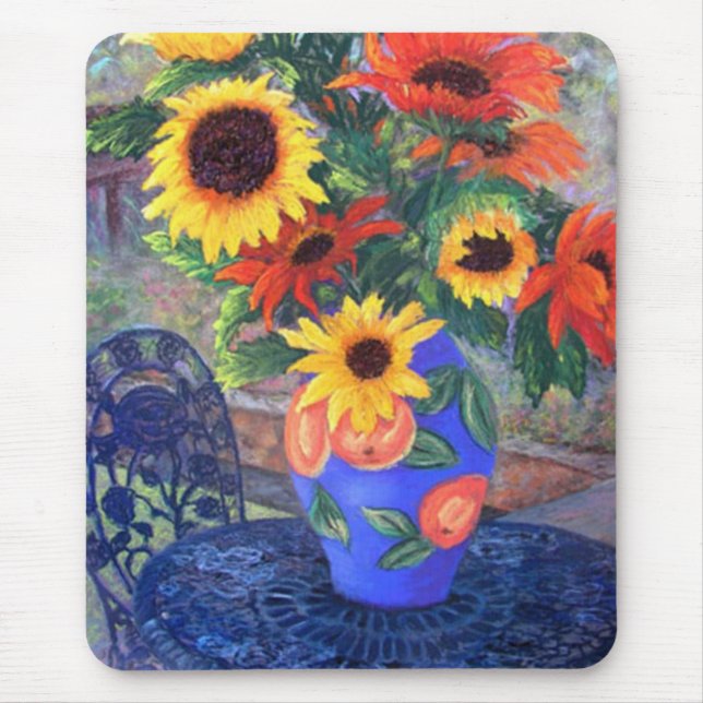 Sunflowers - Customized Mouse Pad (Front)