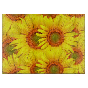 Sunflowers Cutting Board