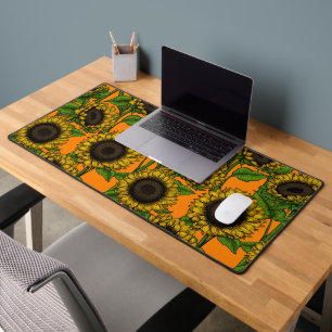 Sunflowers Desk Mat