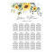 Sunflowers Eucalyptus 15 Tables SEATING CHART