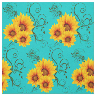 Sunflowers Fabric