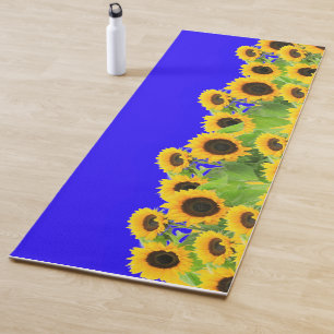 Sunflowers - Freedom Ukraine Peace Ukrainian Flag Yoga Mat