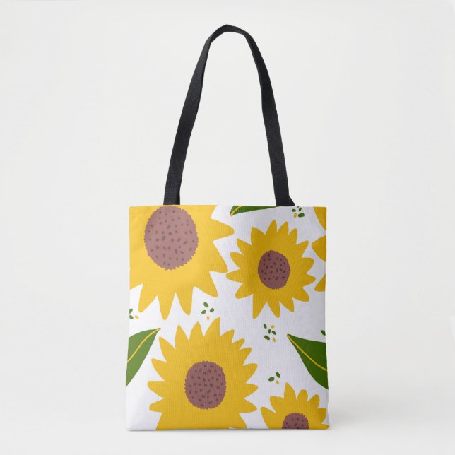 Sunflowers Galore Tote Bag (Front)