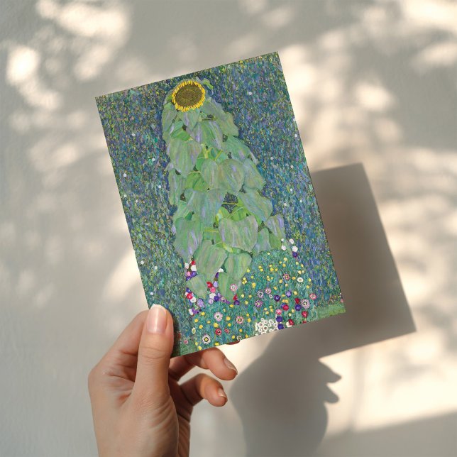 Sunflowers | Gustav Klimt Card (Creator Uploaded)