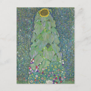 Sunflowers Gustav Klimt Postcard