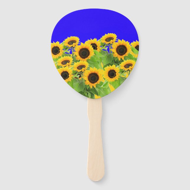 Sunflowers Hand Fans (Front)