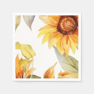 Sunflowers in Bloom Napkin
