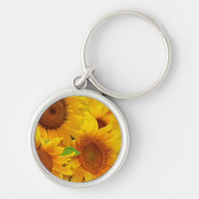 Sunflowers Key Chain (Front)
