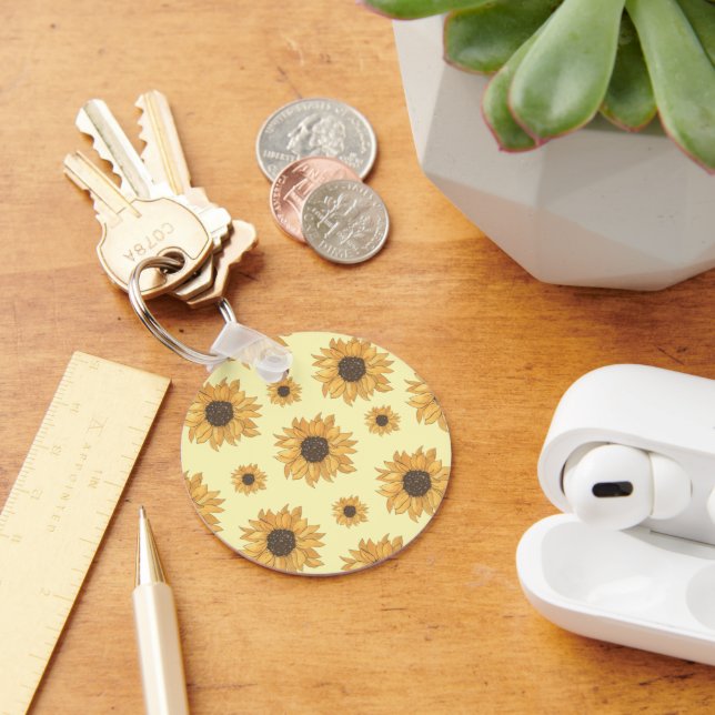 Sunflowers  keychain (Desk)
