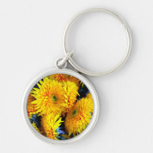 Sunflowers Keychain