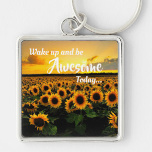 Sunflowers Keychain