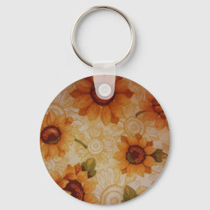 Sunflowers Keychain