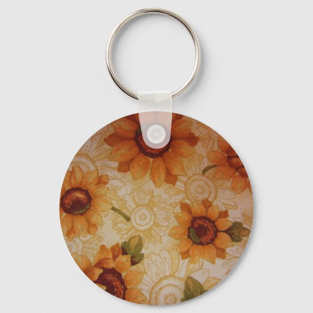 Sunflowers Keychain (Front)