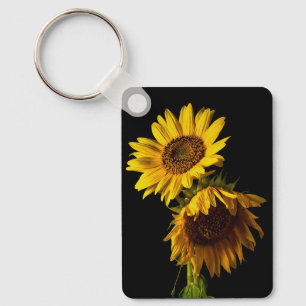Sunflowers keychain