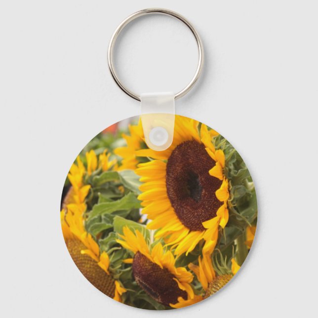 Sunflowers Keychain (Front)