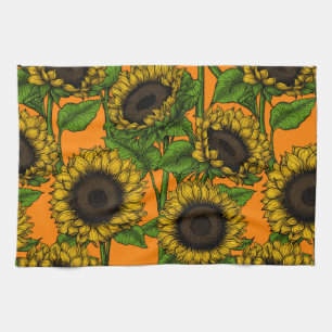 Sunflowers Kitchen Towel