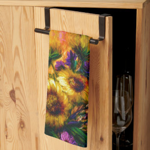 Sunflowers Kitchen Towel