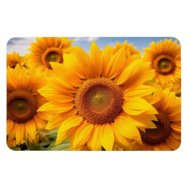 Sunflowers Magnet (Horizontal)